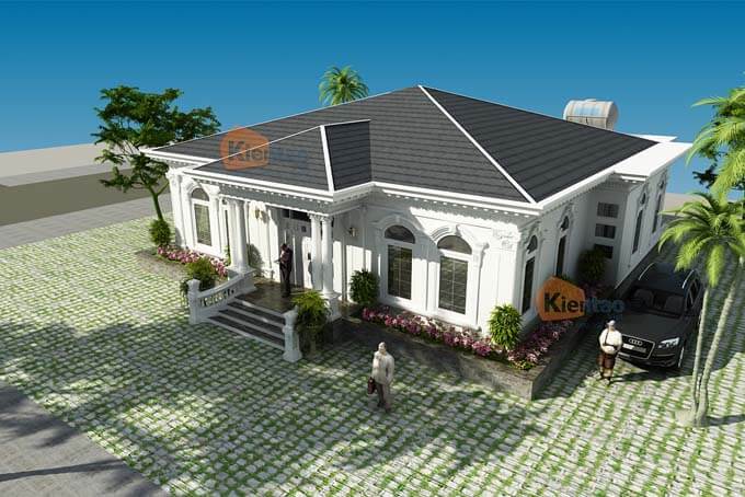Thiết kế nhà biệt thự tại Nam Định