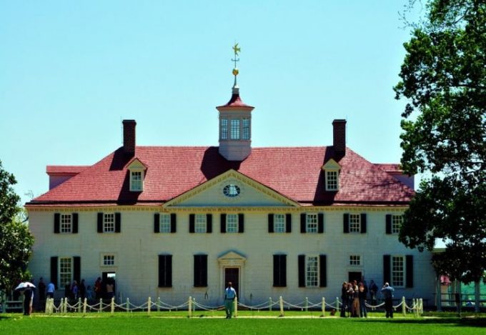 Nhà của George Washington tại Mount Vernon, bang Virginia