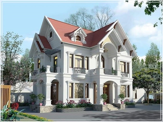 kiểu nhà biệt thự